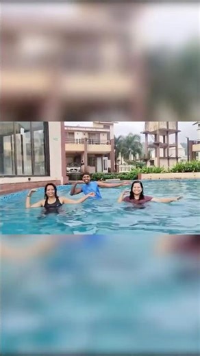 No rules, just pool dances 😂💦 #JustForFun #lifeinprogress #PoolMadness #FunReels #LaughOutLoud