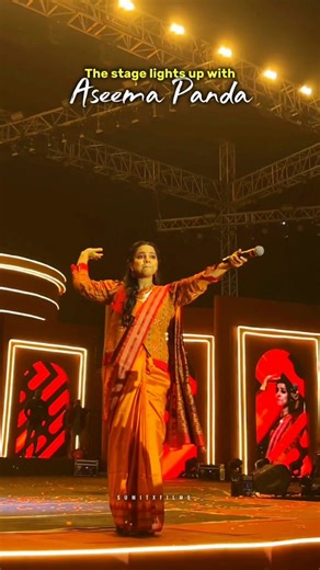Sumit Nayak  on Instagram: "Dharmasala Mahotsav vibes with Aseema Panda live 🎶 . . Follow @sumitxfilms__"