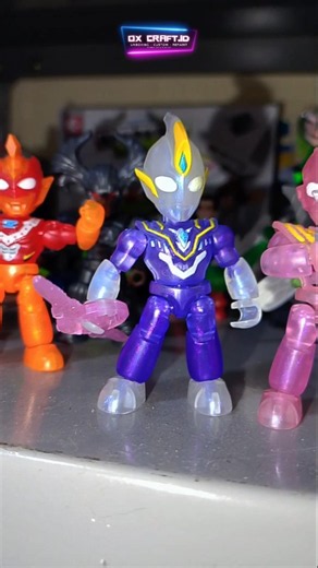 Blokees Ultraman DV 01 Ultraman Trigger Sky Type (Transparan)