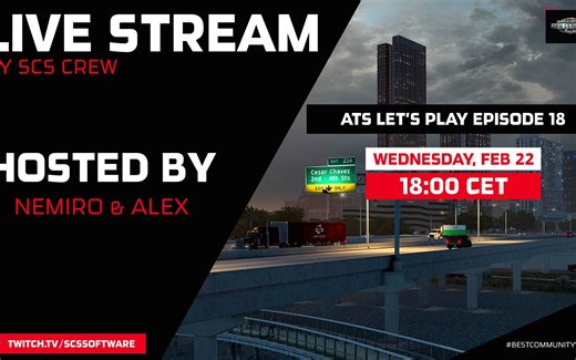 【YouTube】官方开车系列#120 一起玩#18 美洲卡车模拟-我们成功抵达德克萨斯州！|Let's Play! | American Truck Simu