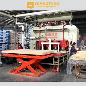[Hot Item] Woodworking Automatic HDF Flooring Laminate Hot Press Machine