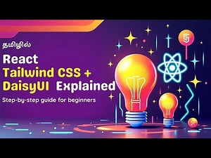 React + Tailwind CSS + DaisyUI: Complete Setup & Component Guide