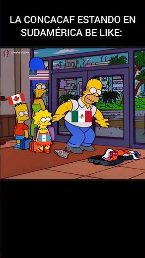 CONCACAF IN SOUTH AMERICA #memes #comedy #humor #laughter #jokes #football #simpsons