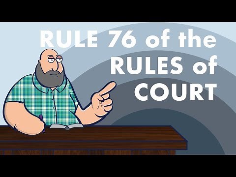 Rule 76 of the Rules of Court [SPECIAL PROCEEDINGS]