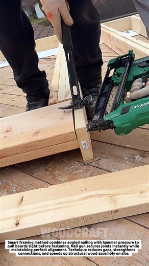 Framing Trick That Locks Lumber Tight With Zero Movement