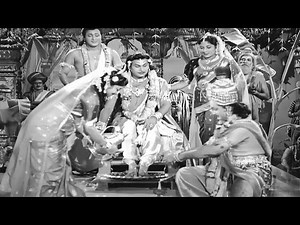 Sri Krishnarjuna Yuddhamu Best Scene | NTR as Lord Krishna ANR as Arjuna | Telugu Epic Movie Moments