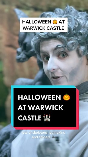 Warwick castle Halloween 🎃 spectacular was absolutely amazing it is on throughout the whole of October so get your ass down there to experience this creative masterpiece with live actors, lots of skeletons, pumpkins and spiders 🕷️ #Halloween #Castle #Skeleton #Pumpkin #Ghost #WarwickCastle
