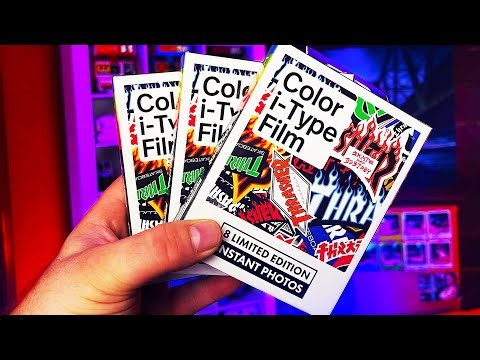 Unboxing the Polaroid x Thrasher Collab | First Impressions