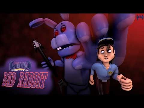 FNAF SFM - BAD RABBIT Song By TryHardNinja! 🐰🎸🎵 (Animation)