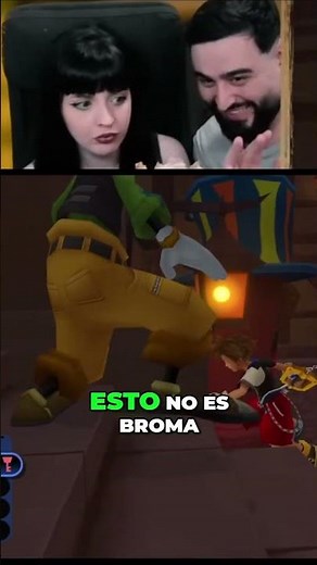 TAV explains to VEL how to take a POTI at KINGDOM HEARTS