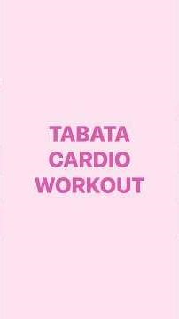💘 Save this 2Min Tabata Cardio Workout! 💘