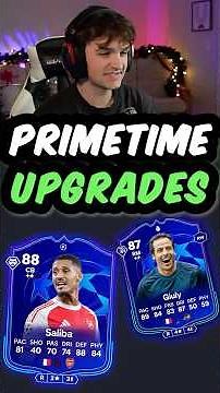 EVERY UCL PRIMETIME CARD UPGRADE!🥶