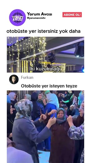 otobüste yer istersiniz yok daha