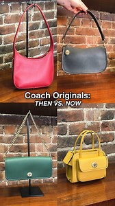 The vintage Coach pieces that inspired our Coach Originals collection! Which one’s your fav? #CoachNY #CoachOriginals | Coach