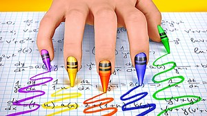 Awesome weird tricks for sneaking makeup into class! diy school supply projects that are simple from 123 go! | 123 GO