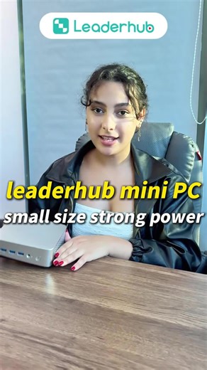 Work doesn’t have to stay on one desk. Leaderhub mini PC brings portable productivity in a compact box—easy to move, quick to set up, and ready for daily workflows. Perfect for users who want a neat workspace without compromising on capability. #leaderhub #minipc #dualdisplay #pcsetup #homeoffice #productivity #tech