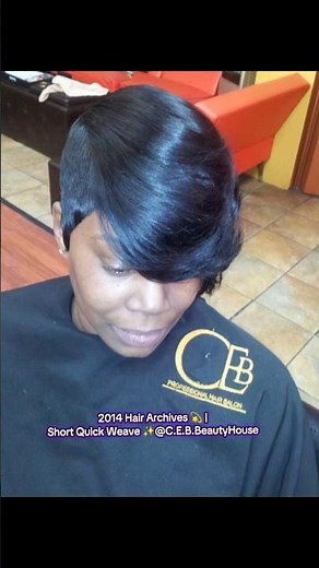 🎥 2014 Hair Archives ✨ | Short Quick Weave | 27 piece, Sleek, & Timeless