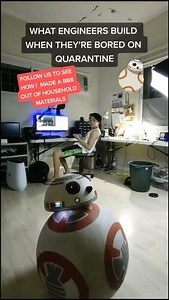 Homemade BB8 Droid V2.0 Teaser (YouTube Shorts)