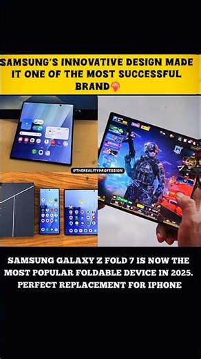Samsung Galaxy Z Fold 7: The Most Popular Foldable Smartphone of 2025