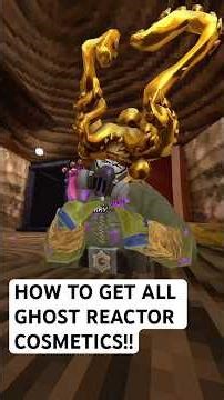 HOW TO GET ALL THE GHOST REACTOR COSMETICS!! #gorillatag #gtag #vr #gorillatagvr #tutorial