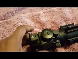 Impressions & Unboxing of Osprey 4 x 32 Rifle Scope with Fiber Optic