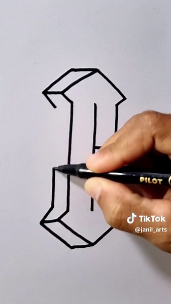 Como Desenhar a Letra C de Forma Linda - Tutorial