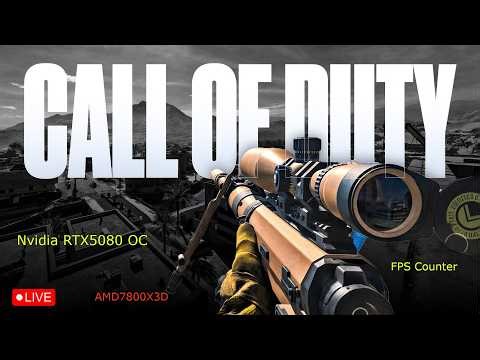 Nvidia RTX 5080 OC Call of Duty Black Ops 7 with 4K Ultra settings 🔥