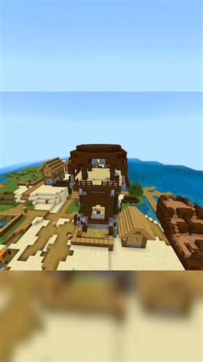 Stacked structure seed for MCPE #minecraft