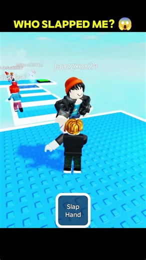 Invisible Player Slapped Me in Roblox 😱#roblox