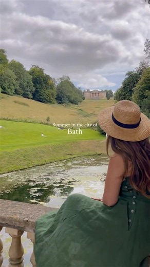 Summer in Bath ✨ #visitbath #somerset #englishcountryside #bathengland #uk #britishsummer