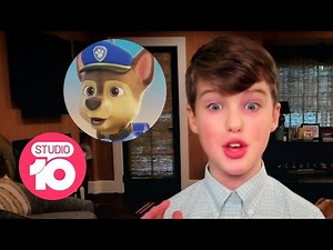 PAW Patrol: The Movie Star Iain Armitage On Voicing Chase | Studio 10