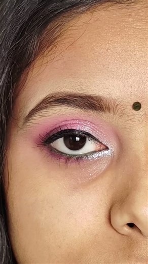 Pink Eye Makeup Look ✨ | Day 21 #EyeMakeupTutorial #Day21MakeupChallenge #30DaysMakeupChallenge