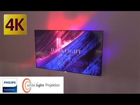 So Funktioniert das neue Ambilight des Philips AmbiLux 65PUS8901