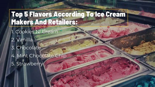 America’s Favourite Ice Cream Flavors Revealed