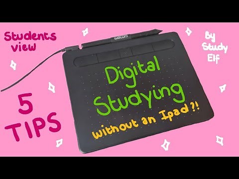 5 Tips For Digital Studying With A Wacom Intuos Graphic Tablet! | Available [CC]!