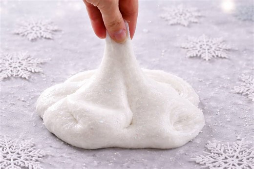 How to Make Snow Slime - With 2 Types of Snow!