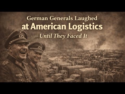 German Generals Laughed at American Logistics — Until They Faced It