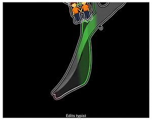 Animated Scenes Featuring Stylish Bird and Cartoon Figures