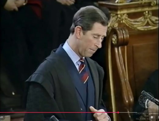 We have a King who refuses to give an Easter message to Christians in the UK and the whole world.We have a King who has always simped for Islam.Here is a speech he made for the Oxford Centre for Islamic studies back in 1993, proudly declaring:"..medieval Islam was a religion of remarkable tolerance for its time allowing Jews and Christians the right to practice their inherited beliefs"Charlie forgot to mention that was only if Jews and Christians were thoroughly subdued and made to pay the Jizya