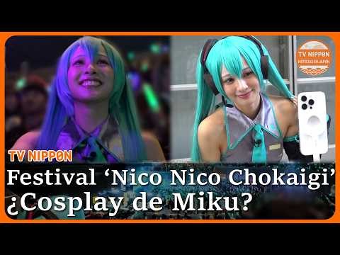 【Spanish】Una presentadora de NTV participa en Nico Nico Chokaigi como Hatsune Miku: ¿por qué lloró?