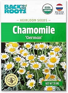 Back to The Roots 100% Organic Seed Packet - Chamomile 'German' 70mg