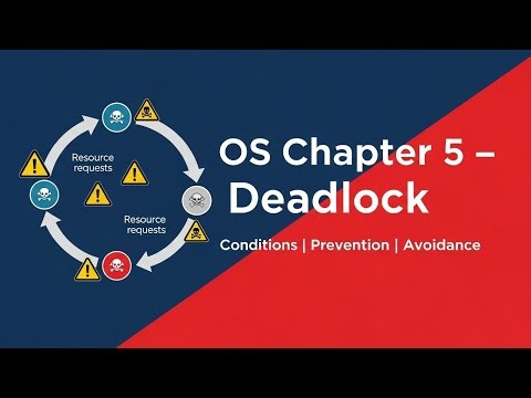 Operating System Chapter 5 | Deadlock | MAKAUT BCA Semester 4 | Easy Notes