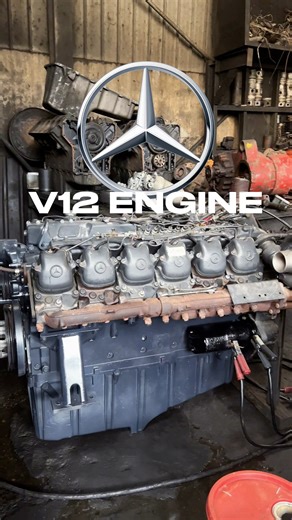Fully Recond-V12 Engine🔥⚙️ #v12 #v12engine #coldstart #recond #engine | Gee Seng Industrial Parts & Hoist Supply Sdn. Bhd.