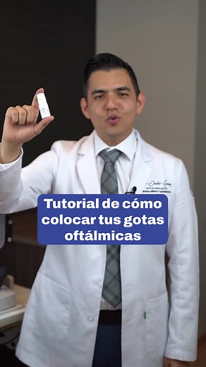 Cómo aplicar correctamente gotas oftálmicas