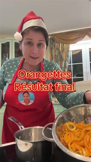 Recette d'Orangettes pour Noël
