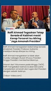 Raffi Ahmad Bakal Tetap di Kabinet Prabowo-Gibran Usai Terseret Kasus Suap: Jaga Amanah Presiden