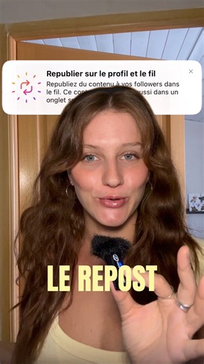 Sandra Odin on Instagram: "🔁 Commente « REPOST » pour recevoir mon guide gratuit, pour savoir comment les utiliser et surtout comment en tirer ton avantage dès que tu auras fonctionnalité (si c’est pas déjà le cas) N’hésite pas à me dire ce que tu en penses en commentaire, j’ai hâte d’avoir vos avis, j’avoue que je suis déjà accro à cette fonctionnalité sur l’autre plateforme ihih LIKE, ENREGISTRE & ABONNE-TOI ! ✨"