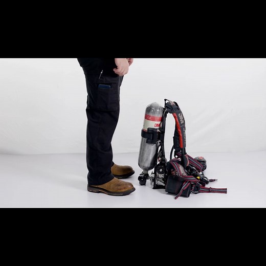 1K views · 34 reactions | How to don and properly adjust your 3M™ Scott™ Air-Pak™ X3 Pro SCBA from standing or mounted in a seat bracket. Watch the full video guide here: https://s.3m.com/kzntgens #ForgedForTheFight #3MScott *Always consult user instructions & follow local laws and regulations. | 3M Scott Fire & Safety | Facebook