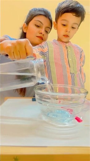 Magic Rainbow Experiment 🌈✨| #shorts #kidsactivities #kidsscience #experiment
