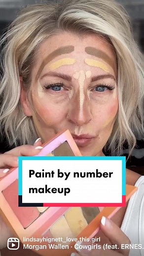 Easy Paint by Number Makeup Tutorial for Women Over 40